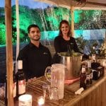 tiki bar hire with private bartenders at gold coast event