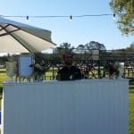 mobile bar hire at gold coast outdoor wedding event